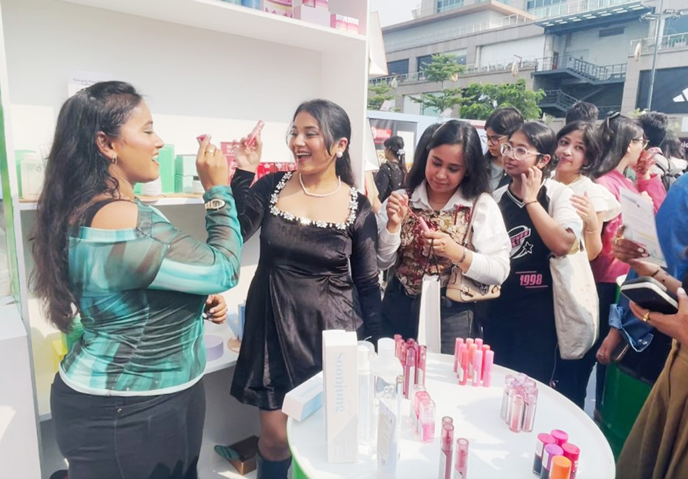 K-beauty experience Cosmetic zone Myeong-dong