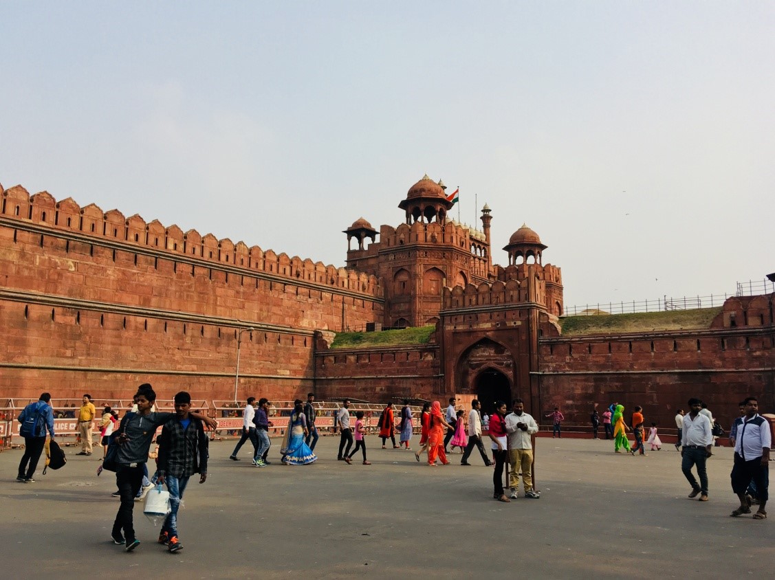 View of the Red Fort 